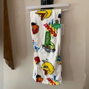 Sesame Street Kids plush throw - incredibly soft!  50”x60” Brand new. LAST ONE!